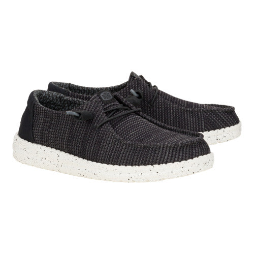 Wendy Stretch Sox Wide – Black/White - Image 2
