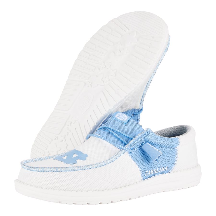 Men's Wally Tri UNC – UNC White/Blue - Image 4