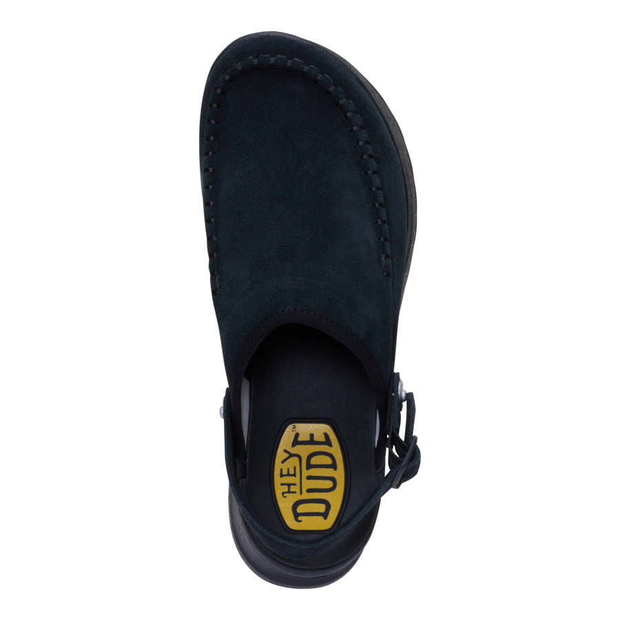 Delray Clog Suede – Black - Image 8
